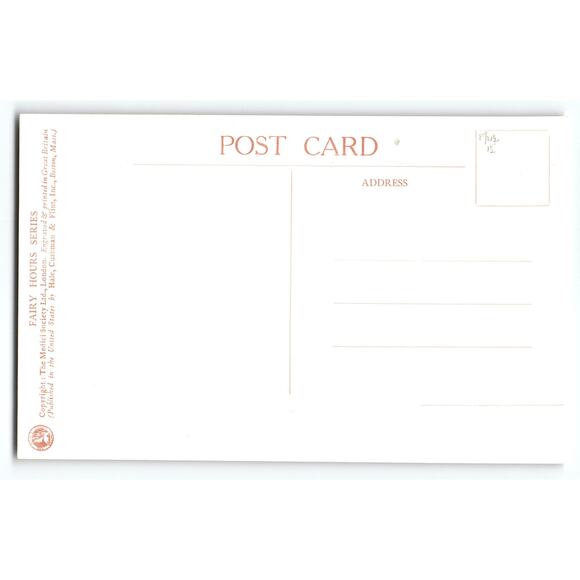 Margaret Tarrant Fairy Postcard Peter's Friends Fantasy Artist Card - Picture 2 of 2